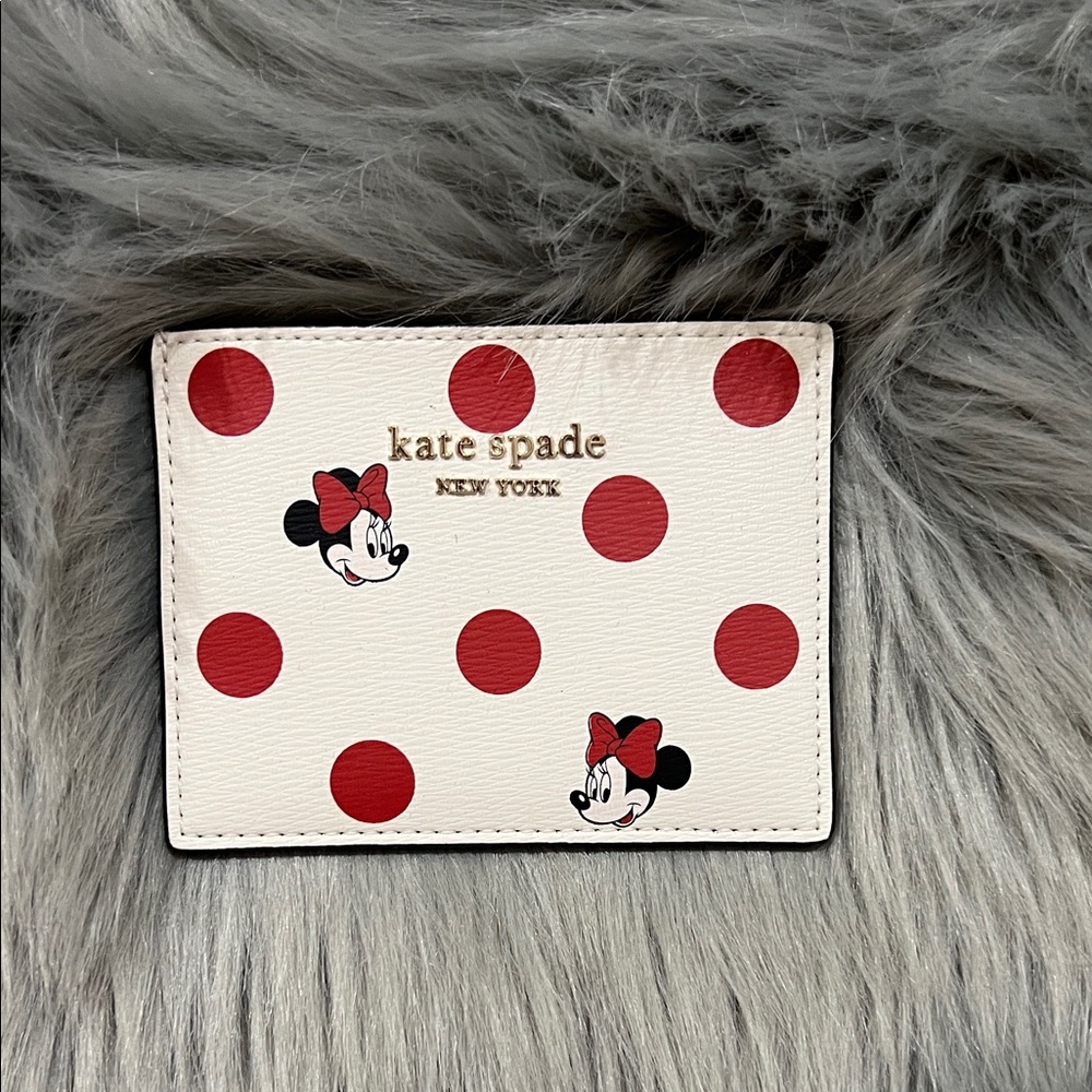 NWOT Kate Spade Disney Minnie Mouse Card Holder / Case